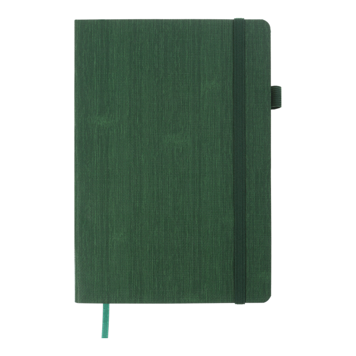 Блокнот діловий Color Tunes А5, 96арк. зелений (клітинка) BM.295100-04