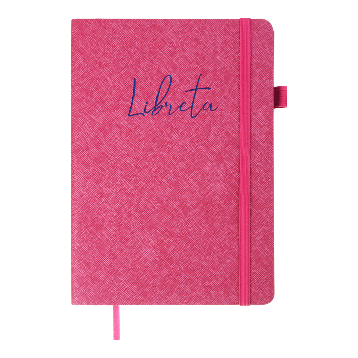 Блокнот діловий Libreta А5, 96арк. малиновий (крапка) BM.295317-29
