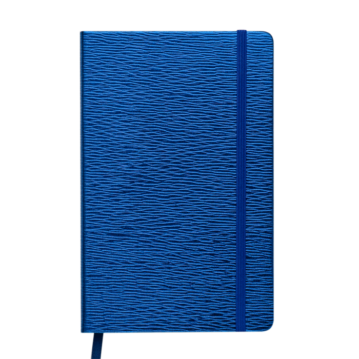 Блокнот діловий Ingot 125х195мм, 80арк. синій (клітинка) BM.29912103-02