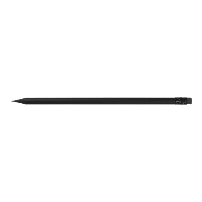 Олівець графітний з гумкою НВ L2U чорний корп. BM.8519