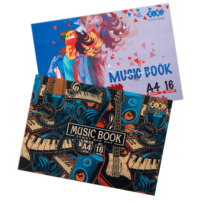 Зошит для нот А4 ZB.1096