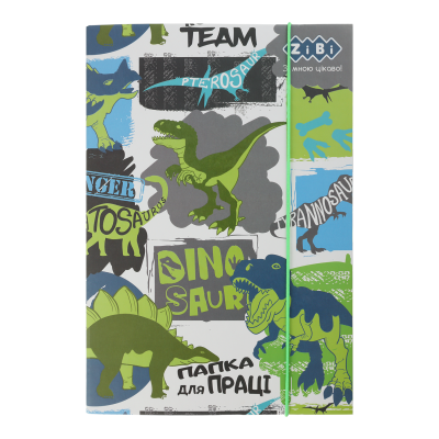 Папка для праці на гумках Dino А4+