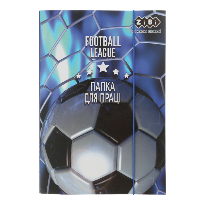 Папка для праці на гумці Football  А4+ 