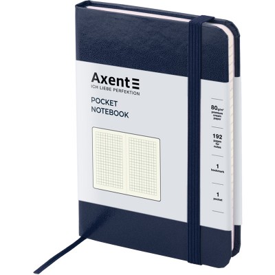 Книга записная Partner 95х140мм (синий/клетка) 8301-02-A