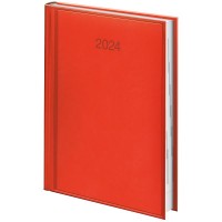 Ежедневник датированный Стандарт Torino А5 (ярко-красный) 336стр.