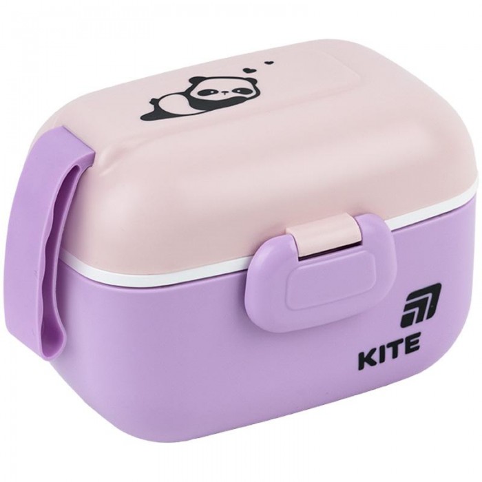 Ланчбокс для їжі з розділювачем (фіолетовий) 450мл.