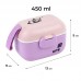 Ланчбокс для еды с разделителем (фиолетовый) 450мл.