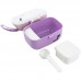 Ланчбокс для еды с разделителем (фиолетовый) 450мл.