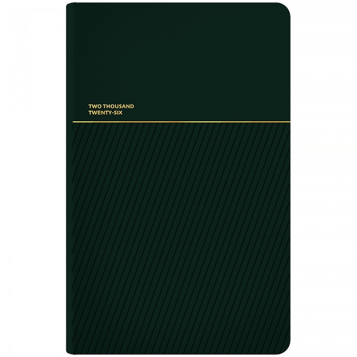Щотижневик 2026 Partner Traces 125х195 (темно-зелений)