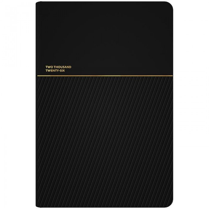 Щоденник 2026 Partner Traces 145х210 (чорний)