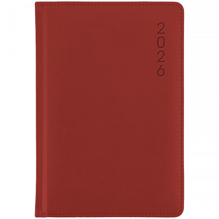 Щоденник 2026 Classic Palermo 145х210 (червоний)