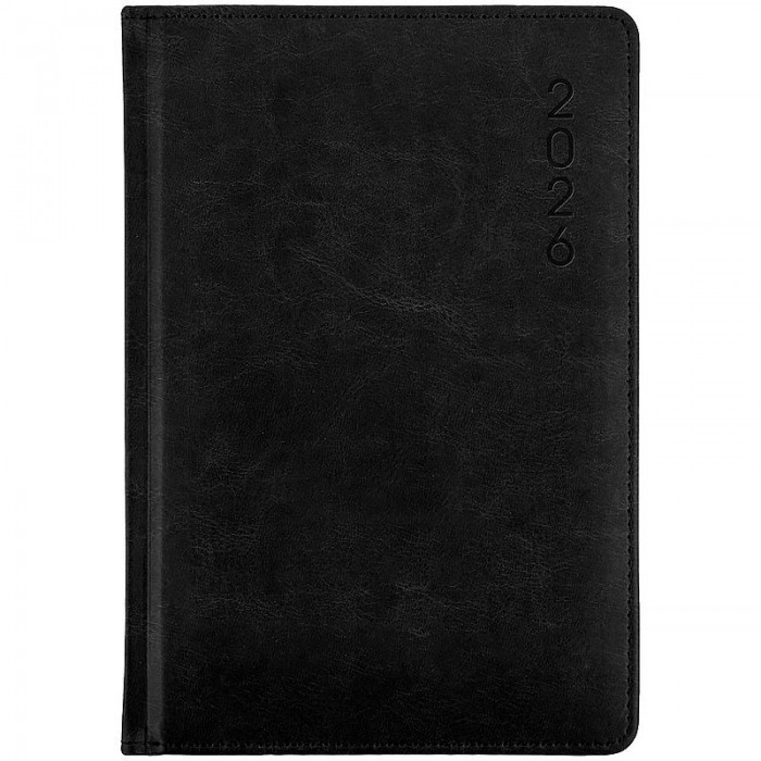 Щоденник 2026 Classic Lux 145х210 (чорний)