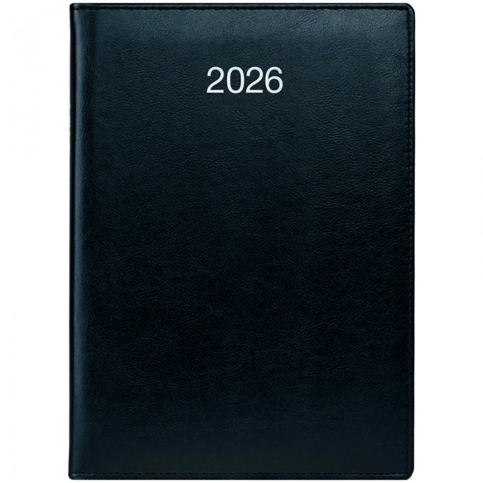 Щоденник 2026 Стандарт Soft А5 (чорний)