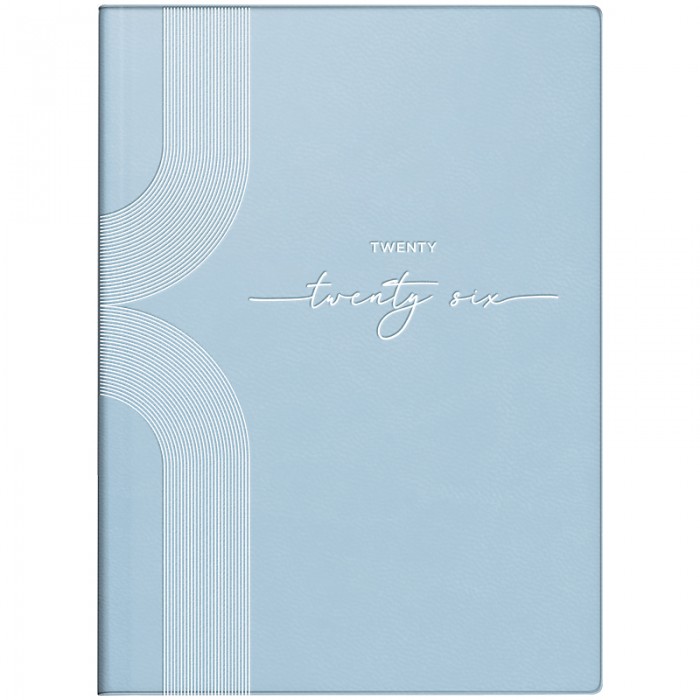 Щоденник 2026 Стандарт Torino Trend А5 (блакитний)