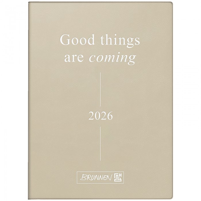 Щоденник 2026 Стандарт Torino Trend А5 (бежевий)