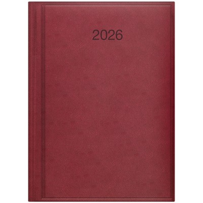 Ежедневник 2026 Стандарт Torino А5 (марсала)