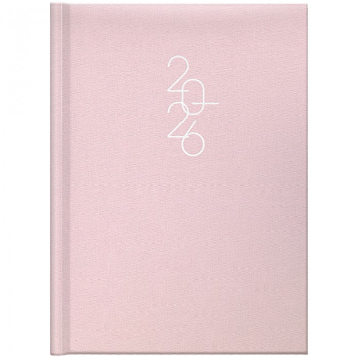 Щоденник 2026 Стандарт Linesse А5 (пудровий)