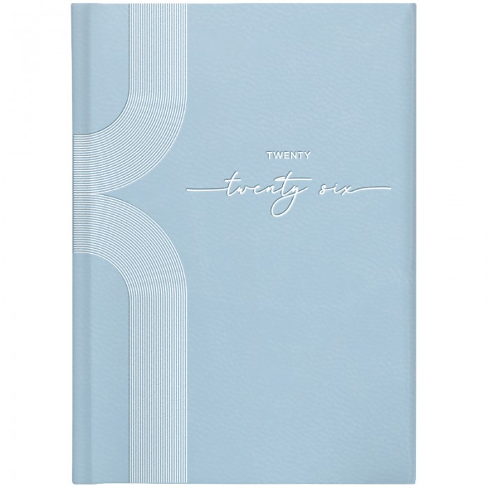 Щоденник 2026 кишеньковий Torino Trend А6 (блакитний)