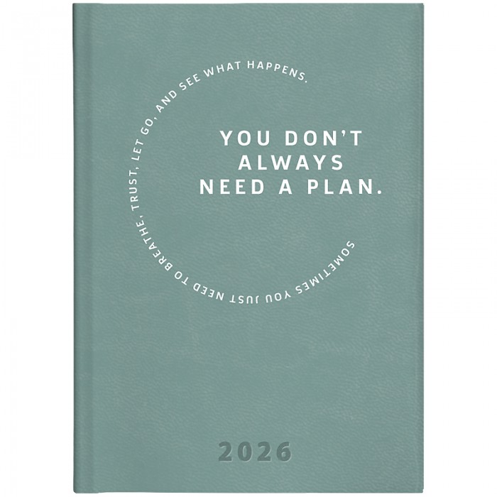 Щоденник 2026 кишеньковий Torino Trend А6 (холодний бірюзовий)