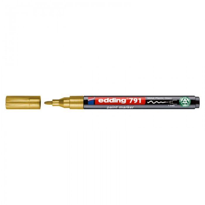 Лак-маркер Paint, 1-2мм (золотий) E-791/12