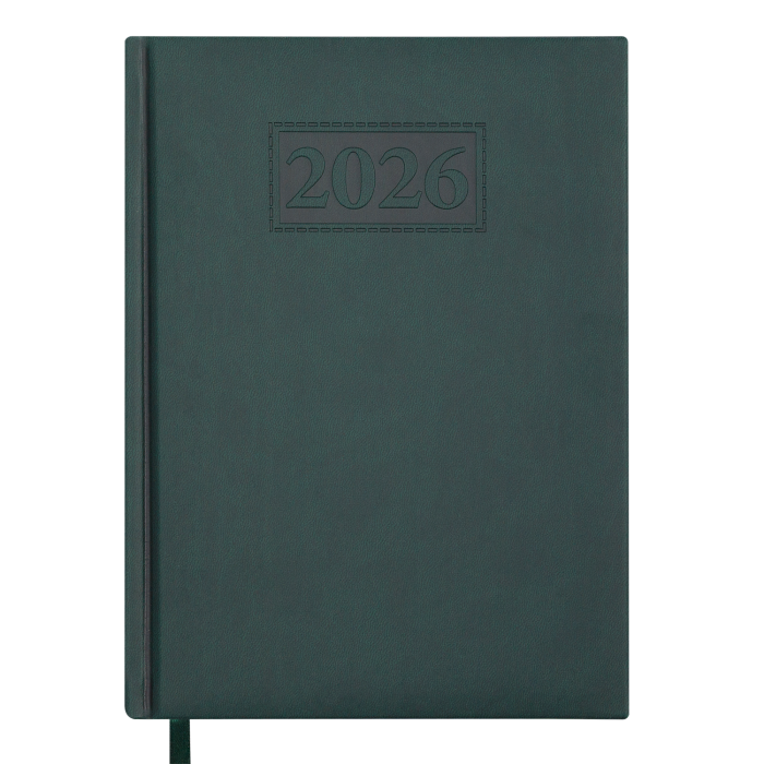 Щоденник 2026 Gentle А5 (зелений)