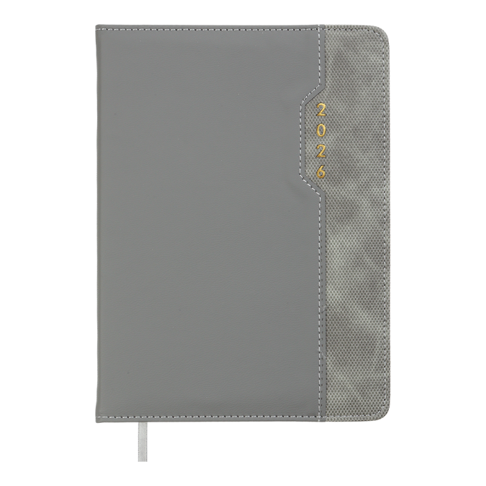 Ежедневник 2026 Infiniti А5 (серый) 336стр