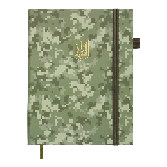 Ежедневник 2026 Military А5 (хаки) 336стр