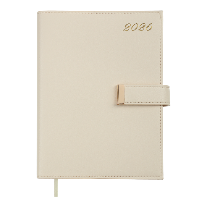 Ежедневник 2026 Nude А5 (бежевый) 336стр