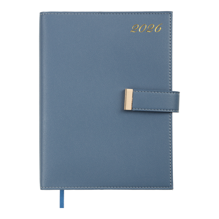 Ежедневник 2026 Nude А5 (светло-синий) 336стр