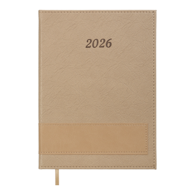 Щоденник 2026 Prestige А5 (бежевий) 336арк