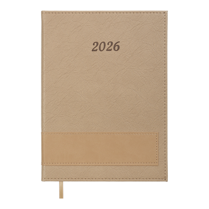 Щоденник 2026 Prestige А5 (бежевий) 336арк
