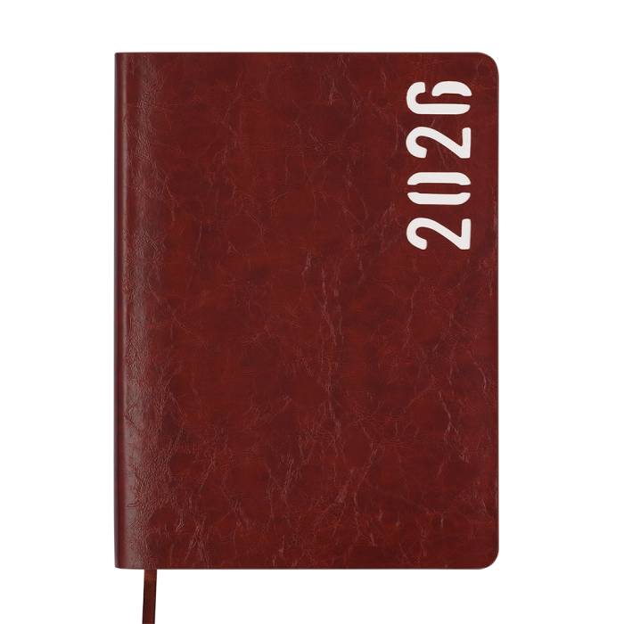  Щоденник 2026 Mind А5 (коричневий) 336арк