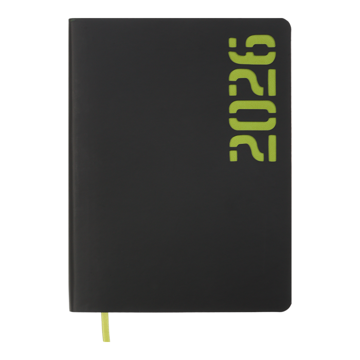 Ежедневник 2026 Neon А5 (желтый) 336стр