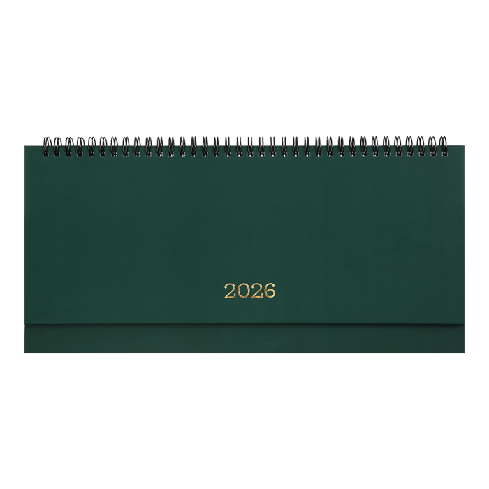 Планінг 2026 Monochrome (зелений)