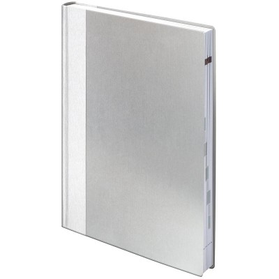 Щоденник недатований Агенда Aluminium  срібний  73-796 80 001