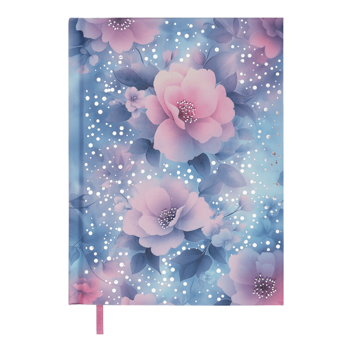 Щоденник недатований А5 Posh (блакитний) 336арк