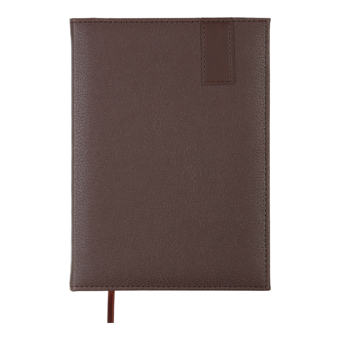 Ежедневник недатированный А5 Vertical (коричневый) 288стр