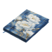 Щоденник недатований А5 Peony (блакитний) 336стр Щоденник недатований А5 Peony (блакитний) 336стр