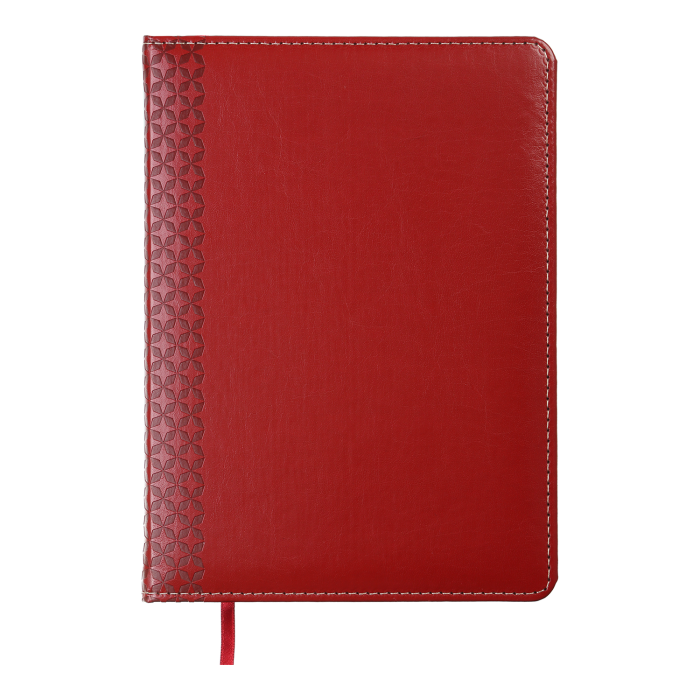 Щоденник недатований А5 Vienna (червоний) 288арк
