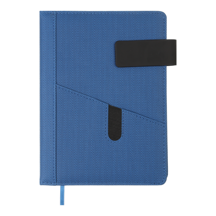 Ежедневник недатированный А5 Galaxy (синий) 288стр.