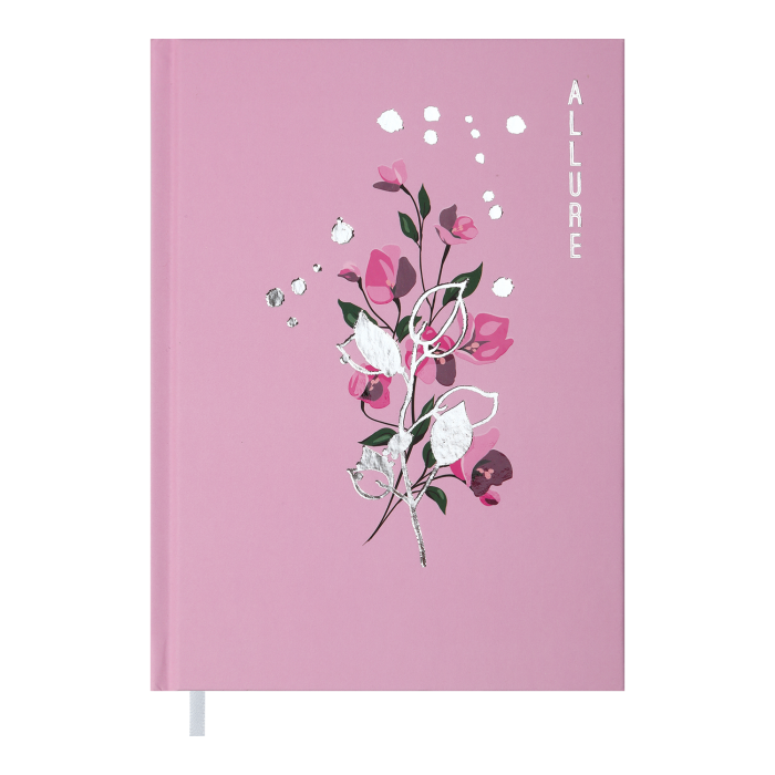 Ежедневник недатированный А5 Allure (розовый) 288стр