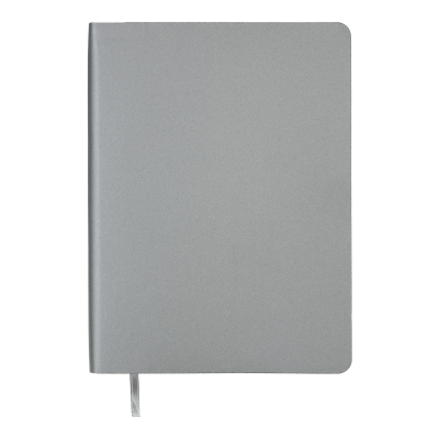 Щоденник недатований А5 Steel (срібло) 288арк.