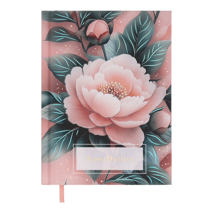 Щоденник недатований А5 Fattore (рожевий) 336арк