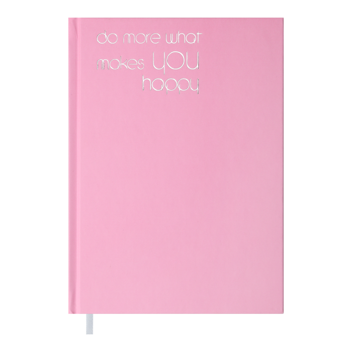 Щоденник недатований А5 Motivetion (рожевий) 288арк.