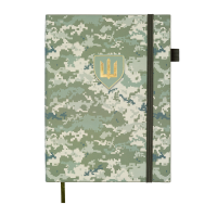 Щоденник недатований А5 Military (світло-зелений) 336арк