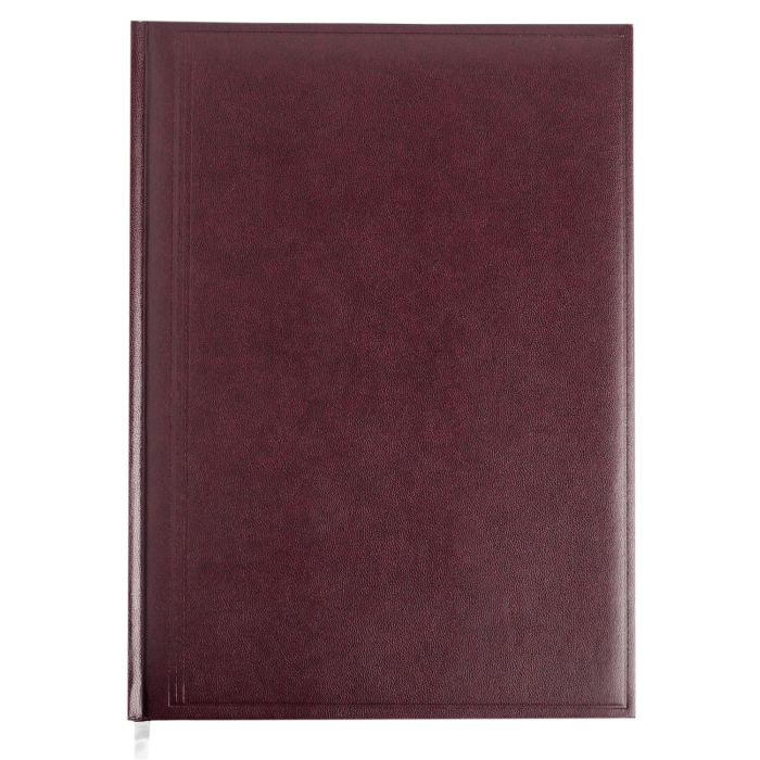 Щоденник недатований А4 Base (бордовий)  288арк