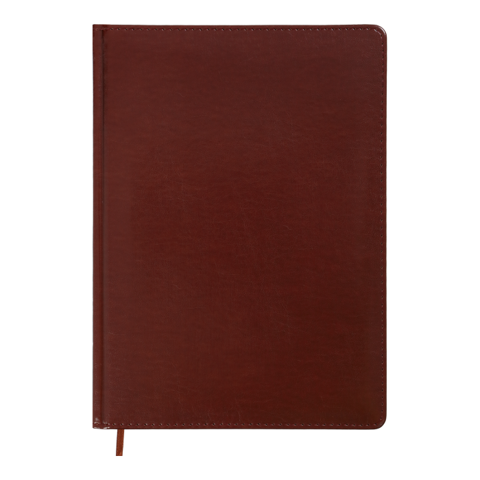 Щоденник недатований А4 Bravo (коричневий) 288арк