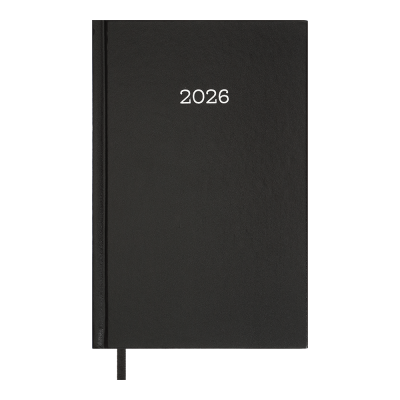 Ежедневник 2026 Simple А5 (черный) 320л