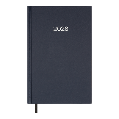 Ежедневник 2026 Simple А5 (синий) 320л