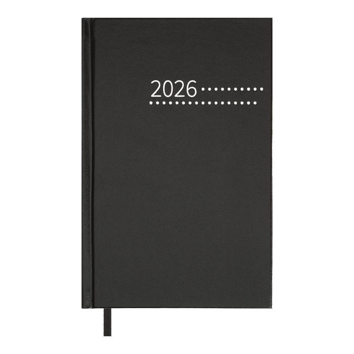 Щоденник 2026 Zest А5 (чорний) 320арк.